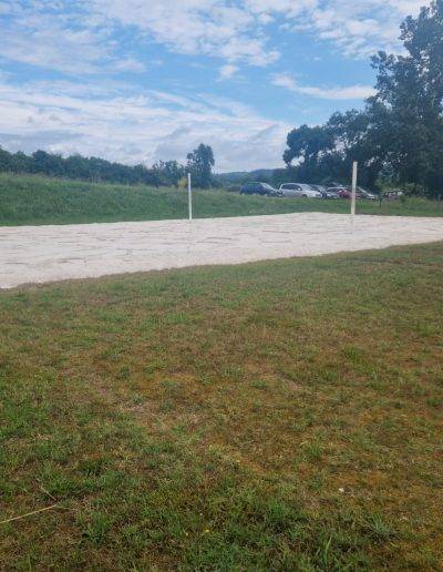 Photo 4 - Travaux terrain Beach Volley - Virelade