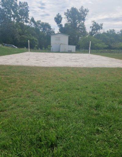 Photo 3 - Travaux terrain Beach Volley - Virelade