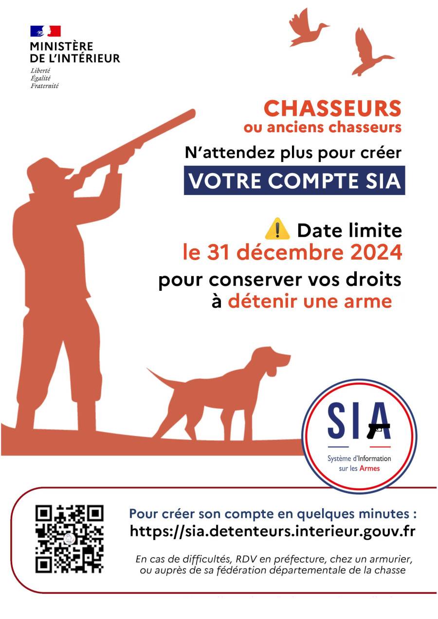 Photo flyer opération "Passez votre permis de chasse à 0 €" - Virelade